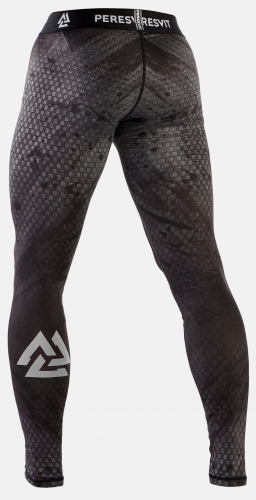 Компресійні штани Peresvit Immortal 2.0 Black Rain MMA Leggings купити