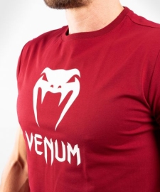 Футболка Venum Classic Tshirt Burgundy, Photo No. 2