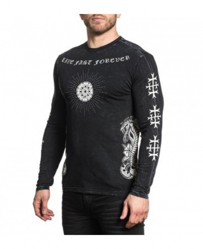 Лонгслив Affliction Crimson Raider Long Sleeve ціна