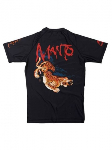 Рашгард Manto Wild Short Sleeve Black ціна