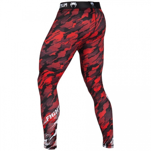 Venum Tecmo Spats Red compression pants photo