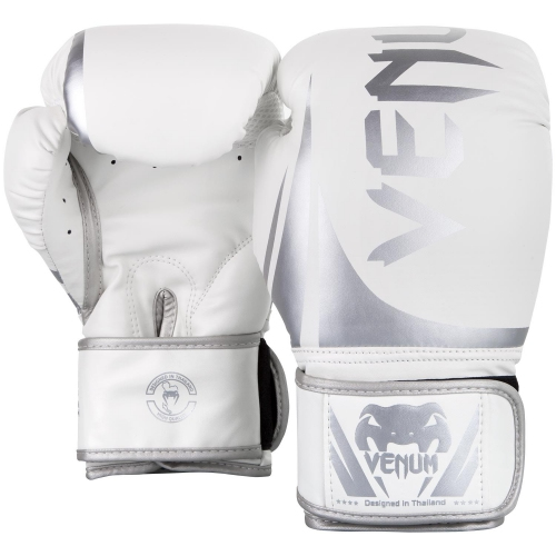 Боксерські рукавиці Venum Challenger 2.0 Boxing Gloves White Silver купити
