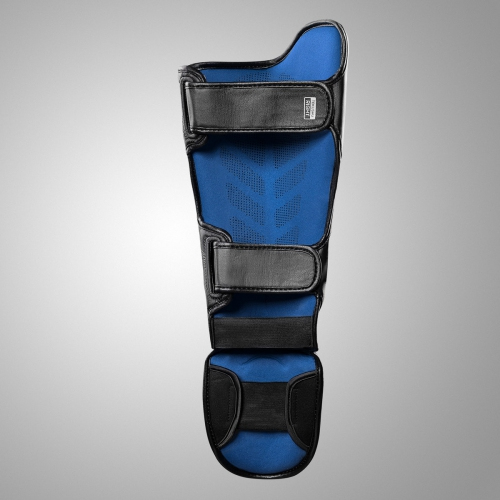 Hayabusa T3 Striking Shin Guard Black Blue photo