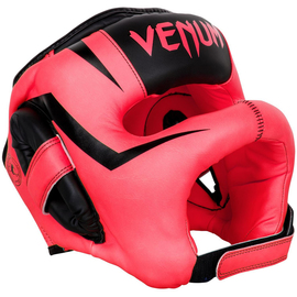 Боксерский шлем Venum Elite Iron Headgear Pink