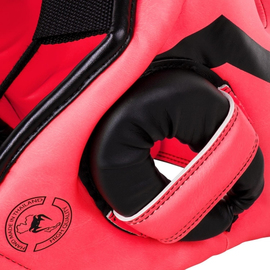 Боксерский шлем Venum Elite Iron Headgear Pink, Фото № 5