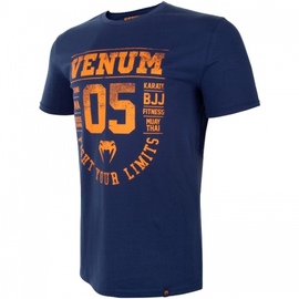Футболка Venum Origins T-Shirt Navy, Фото № 3