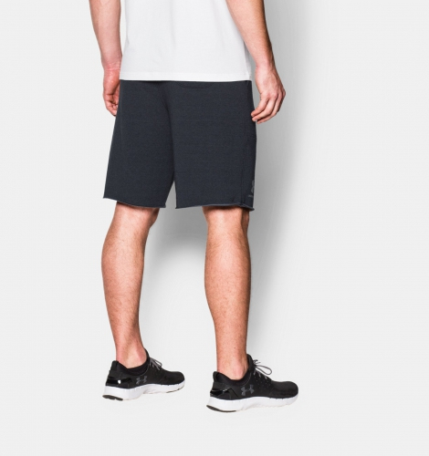 Under Armour Terry Fleece Shorts Asphalt Black price
