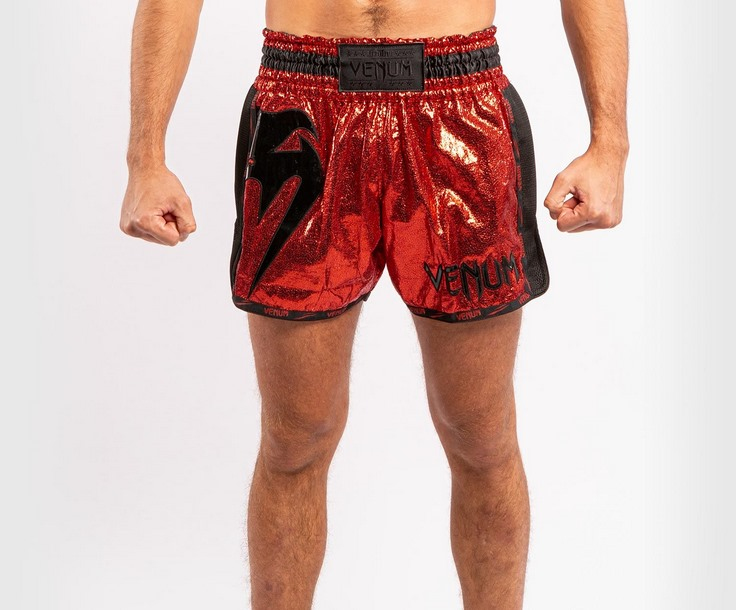 Шорты для тайского бокса Venum Giant Foil Red Black