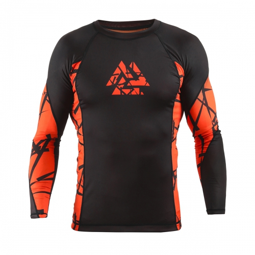 Рашгард Peresvit Rival Rashguard Orange Longsleeve фото