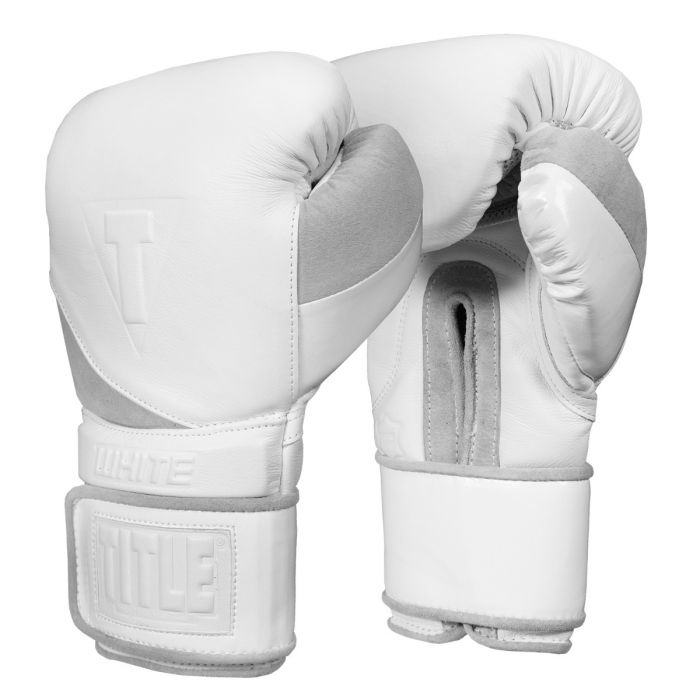 Боксерские перчатки Title White Training Gloves 2.0