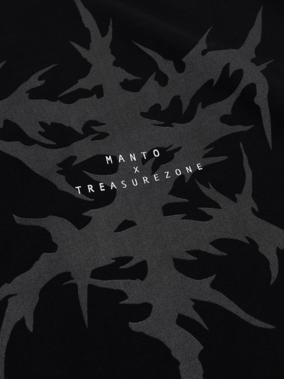 Футболка MANTO t-shirt TREASURE ZONE OVERSIZE black ціна