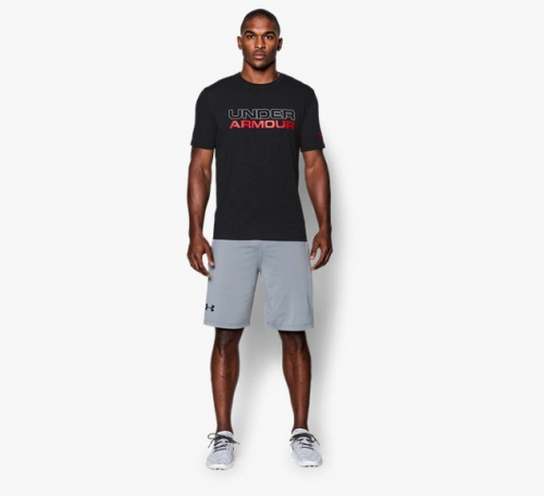 Футболка Under Armour Wordmark T-Shirt Black ціна