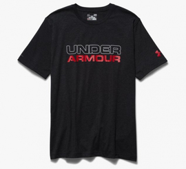 Футболка Under Armour Wordmark T-Shirt Black, Фото № 5