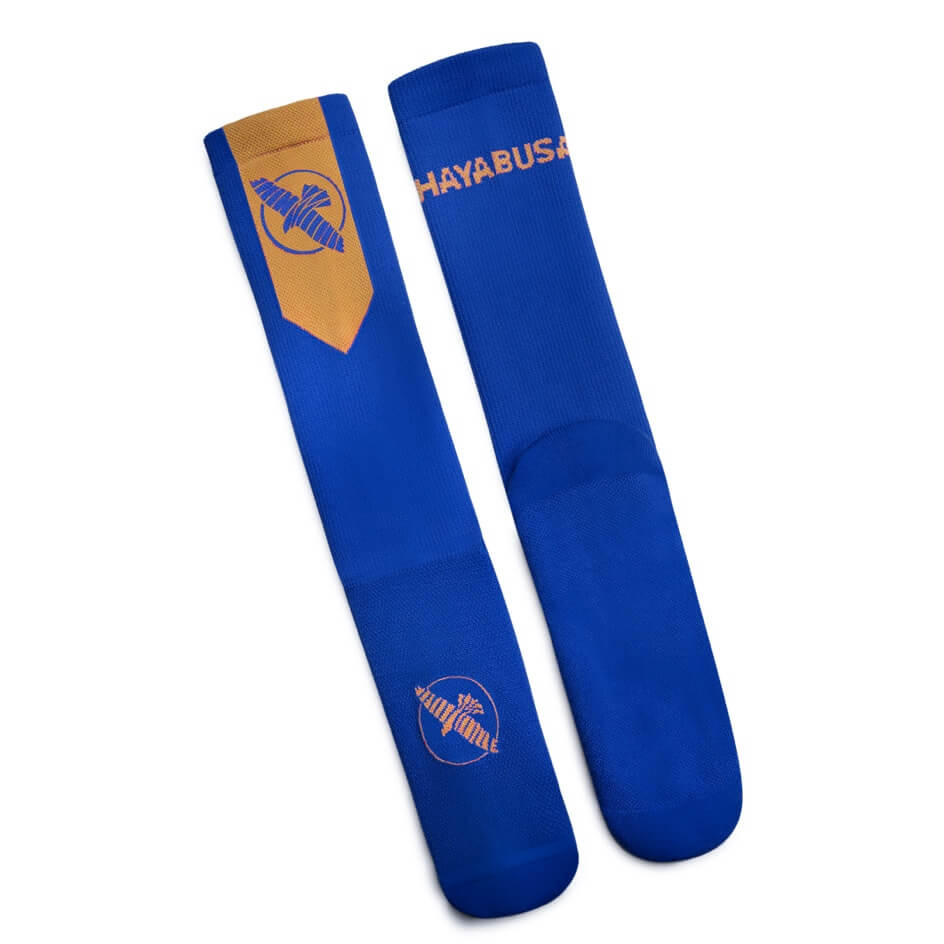 Hayabusa Pro Boxing Socks Blue photo