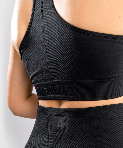 Спортивний топ Venum Sparring Seamless Sports Bra For Women Black фото