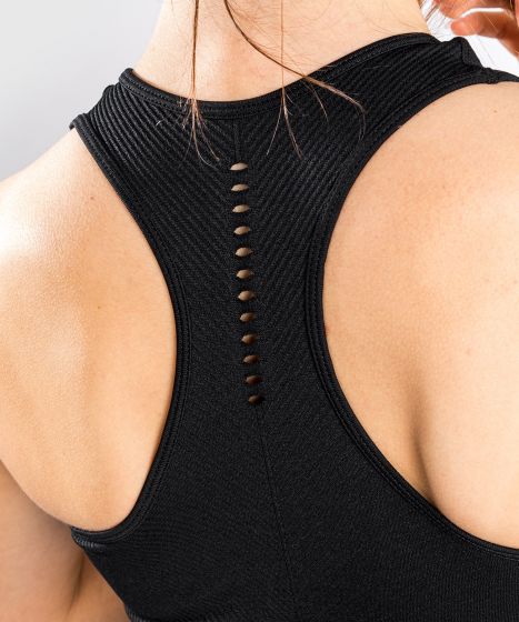 Спортивний топ Venum Sparring Seamless Sports Bra For Women Black ціна