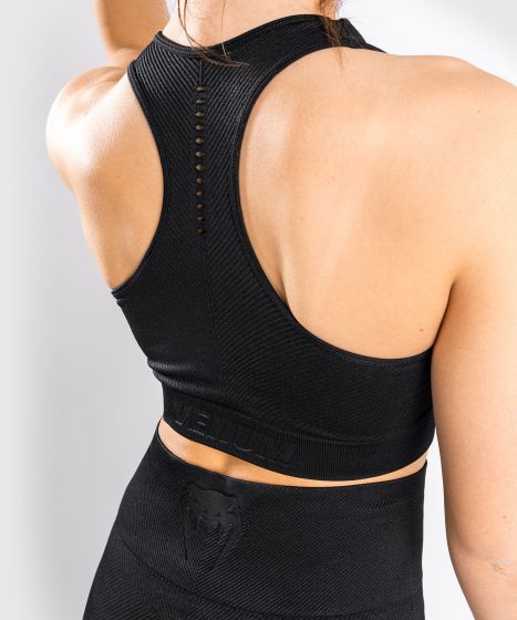 Спортивний топ Venum Sparring Seamless Sports Bra For Women Black оригінал