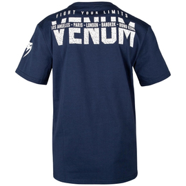 Дитяча футболка Venum Signature T-Shirt Navy Blue, Фото № 2