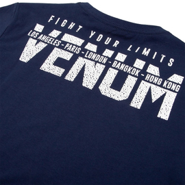 Дитяча футболка Venum Signature T-Shirt Navy Blue, Фото № 4