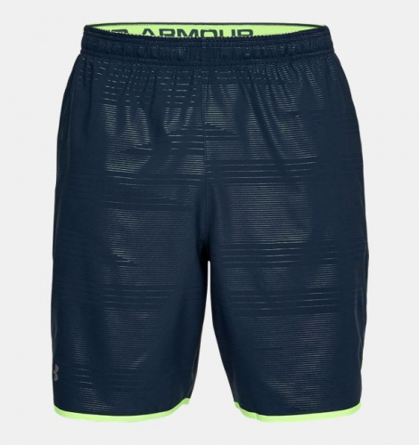 Шорты Under Armour Qualifier Printed Shorts Academy фото