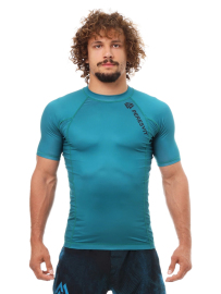 Рашгард Peresvit Core Short Sleeve Teal Green