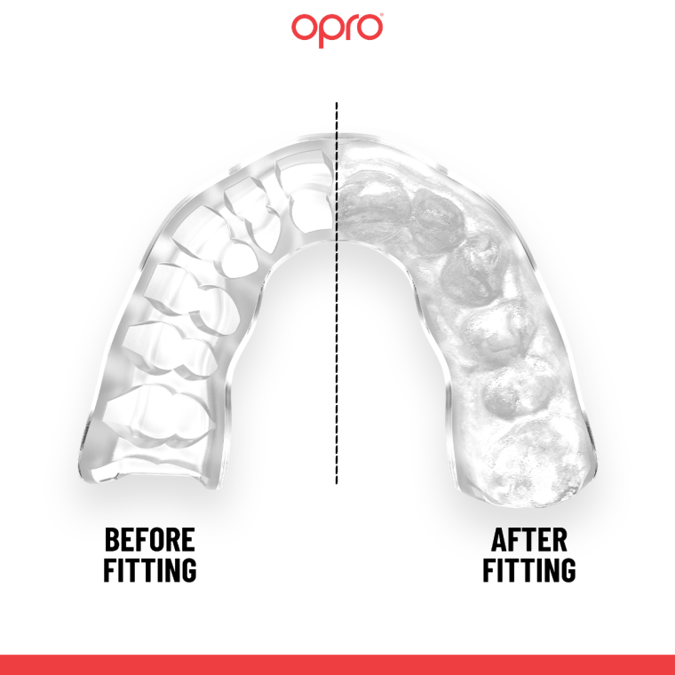 OPRO Instant Custom Fit Single Color Sky Blue Mouthguard buy