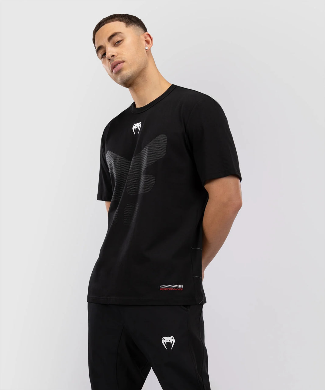 Футболка Venum Tactical XT T-Shirt - Black/Fire Red