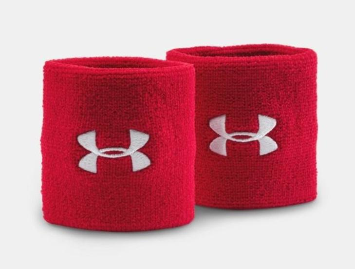 Напульсники Under Armour Performance Wristbands Red