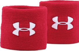 Напульсники Under Armour Performance Wristbands Red, Фото № 2