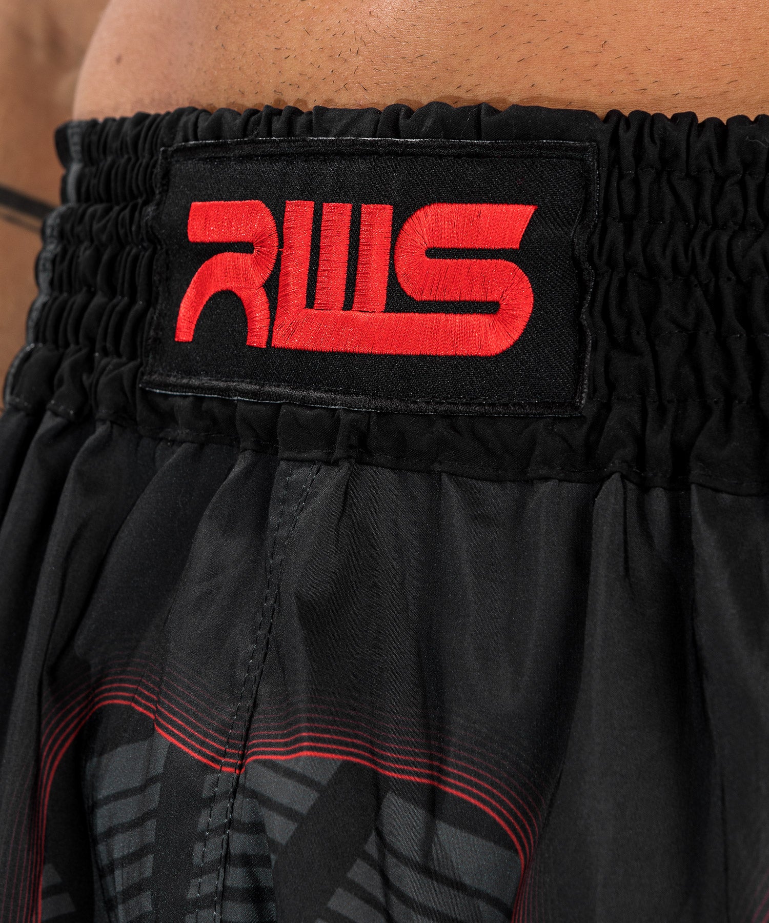 Тайские шорты RWS x Venum Muay Thai Short Black цена
