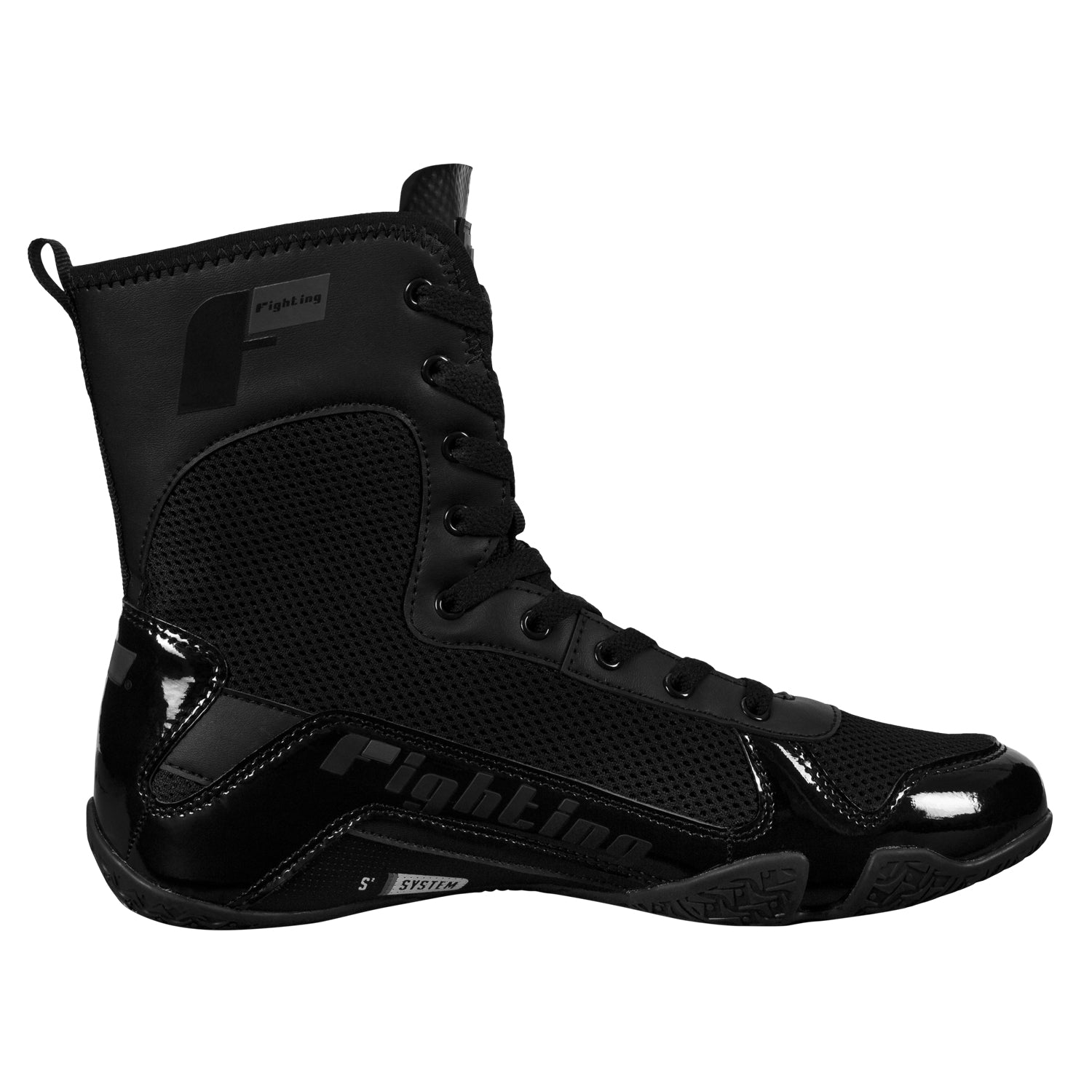 Боксерки Fighting S2 GEL Superior Boxing Shoes Black купити