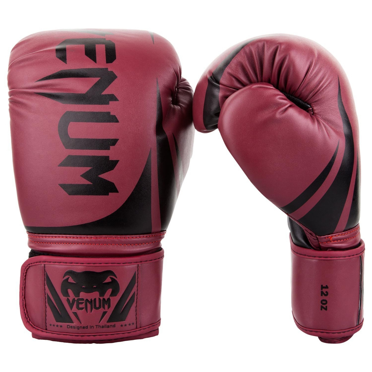 Боксерские перчатки Venum Challenger 2.0 Boxing Gloves Red Wine