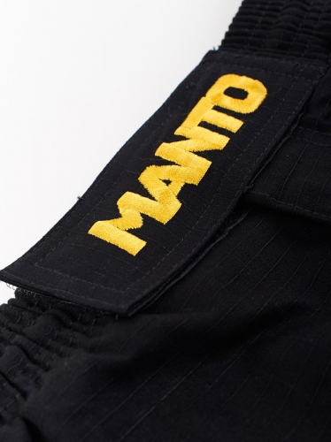 Шорты MMA MANTO Fight Shorts Logo RipStop 4.0 Black ціна