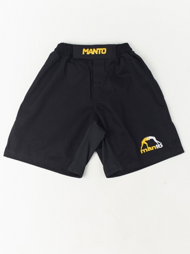 Шорты MMA MANTO Fight Shorts Logo RipStop 4.0 Black купити