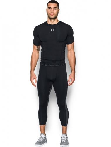 Компрессионные штаны Under Armour Mens HeatGear Supervent Compression Tights Black цена
