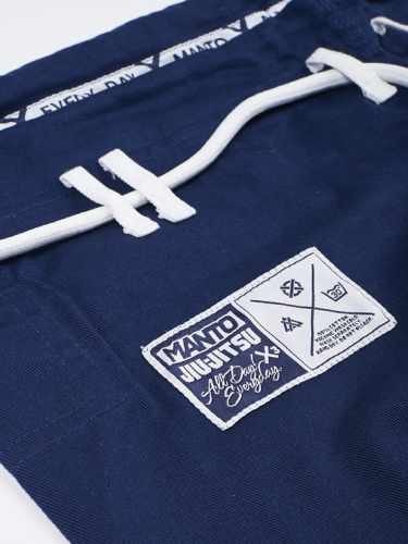 Kimon for jiu-jitsu MANTO X3 BJJ GI Navy White V2 cost