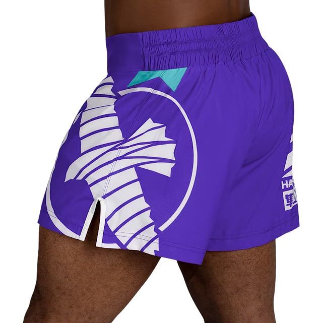 Шорты Hayabusa Icon Kickboxing Shorts Purple White купить