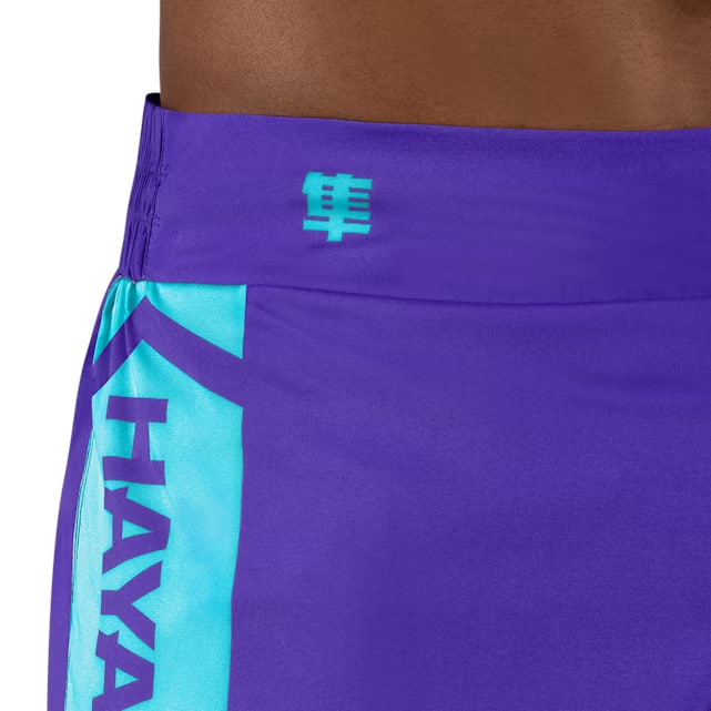 Шорты Hayabusa Icon Kickboxing Shorts Purple White цена