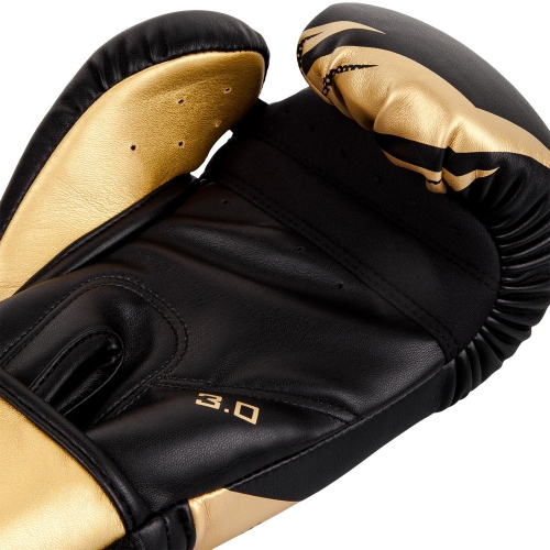 Боксерские перчатки Venum Challenger 3.0 Boxing Gloves Black Gold оригинал