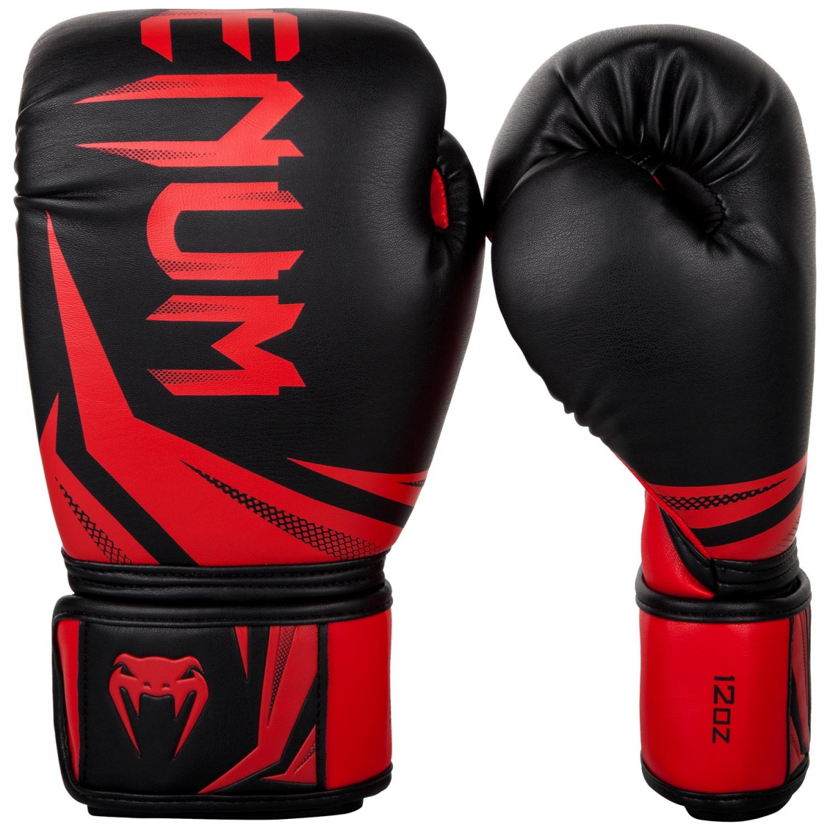 Боксерские перчатки Venum Challenger 3.0 Boxing Gloves Black Red