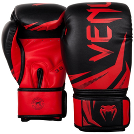 Боксерские перчатки Venum Challenger 3.0 Boxing Gloves Black Red, Фото № 2