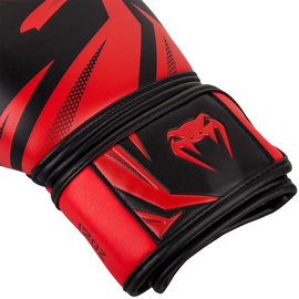 Боксерские перчатки Venum Challenger 3.0 Boxing Gloves Black Red, Фото № 3
