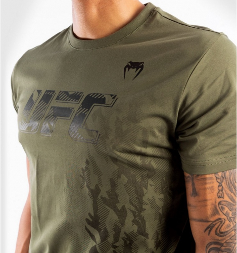 Футболка Venum Official UFC Fight Week Khaki цена