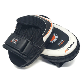 Лапы Rival RPM10 Intelli-Shock Punch Mitts Next Gen White Black цена