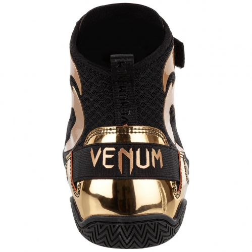 Боксерки Venum Giant Low Boxing Shoes Black Gold ціна