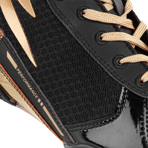 Боксерки Venum Giant Low Boxing Shoes Black Gold фото