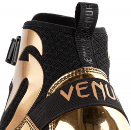 Боксерки Venum Giant Low Boxing Shoes Black Gold, Фото № 7