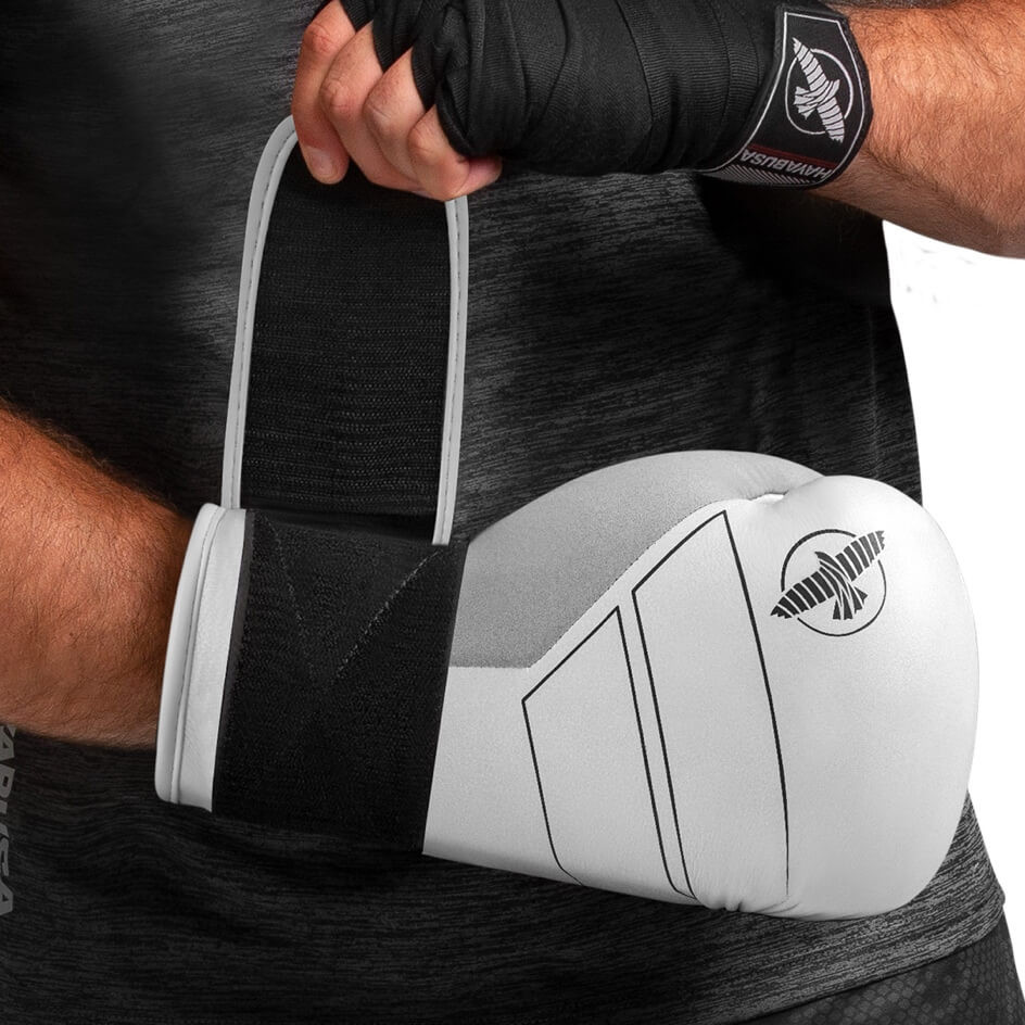 Боксерские перчатки Hayabusa S4 Leather Boxing Gloves White оригинал