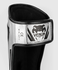 Venum Elite Standup Shinguard Silver Black original