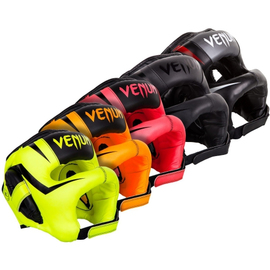 Боксерский шлем Venum Elite Iron Headgear Matte Black, Фото № 8